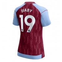 Dres Aston Villa Moussa Diaby #19 Domaci za Žensko 2023-24 Kratak Rukav